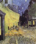 Vincent Van Gogh Cafe Tarrasse by night USA oil painting artist